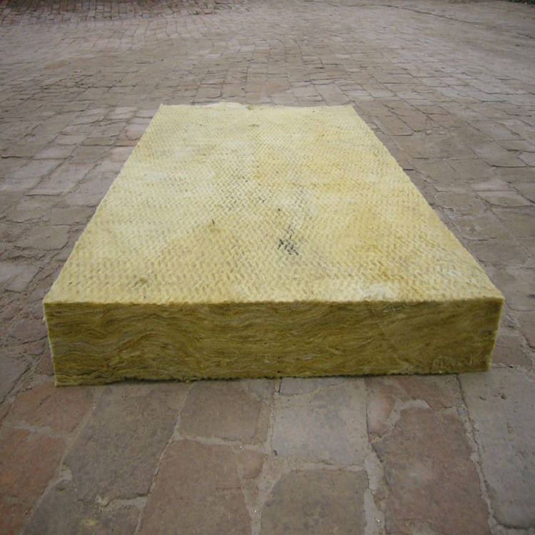 外墙防水岩棉板 屋面保温阻燃防水岩棉复合板
